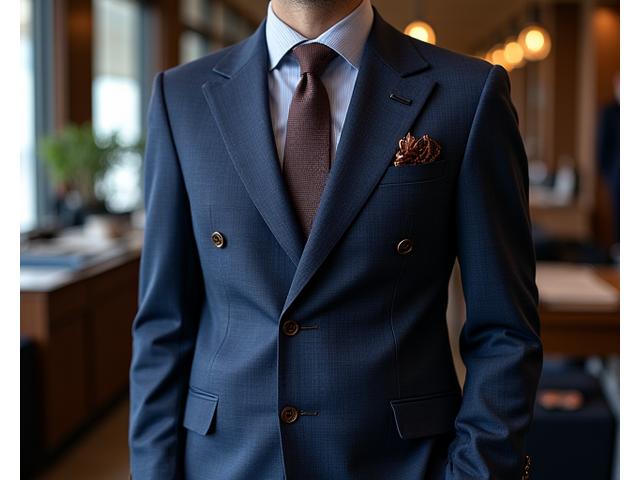 Bespoke suit crafting